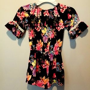 Floral Romper